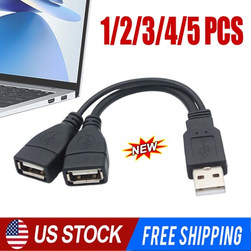 Usb male 2 dual - 2,