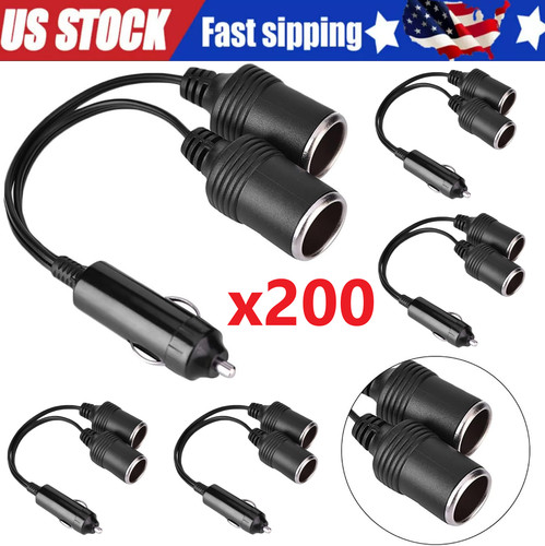 Dual car cigarette lighter - car,